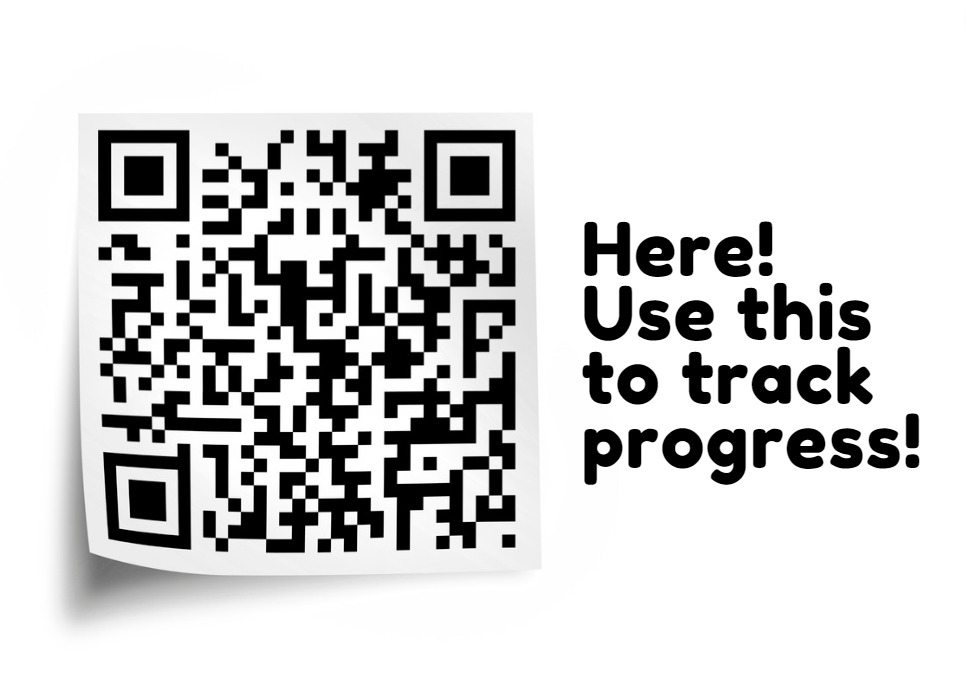 Custom QR code for tracking