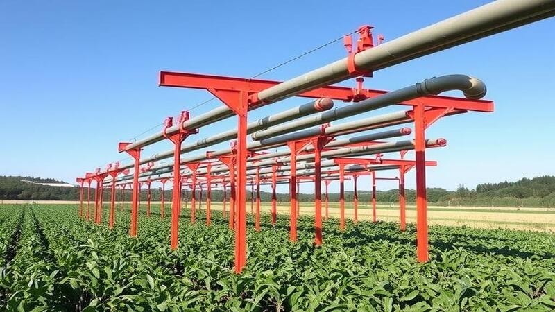  Laser cutting create intricate designs of pipe support system used in agricultural machinery