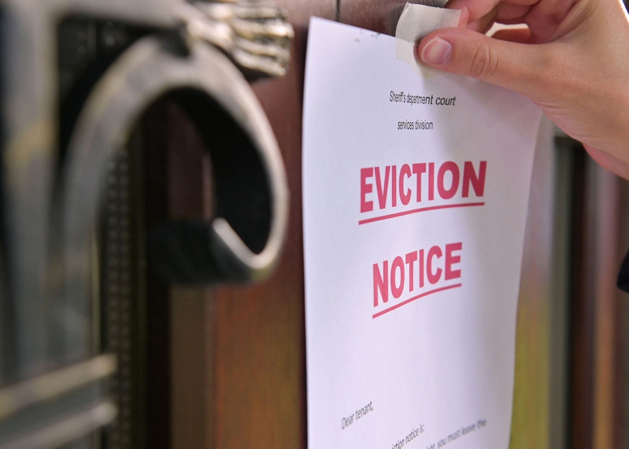 Eviction Notice Property Manager
