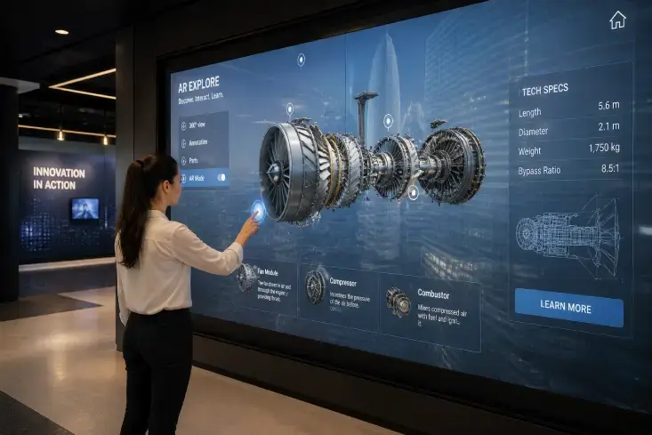 What is an Interactive Wall? The Future of Customer Engagement 6 AR-enabled interactive walls