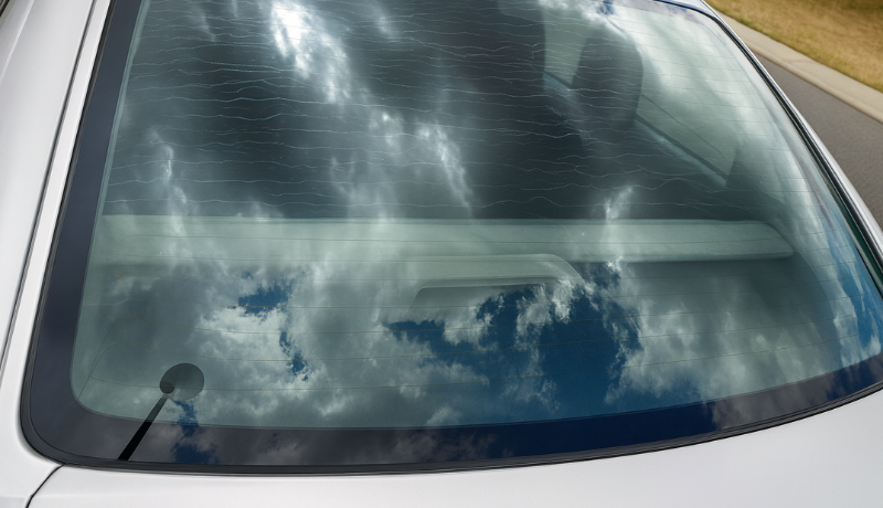 Lines on car window tint impact vehicle's appearance 