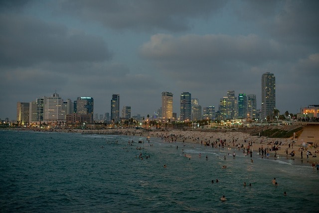 tel aviv, israel, city, sea, jaffa, nature, beach