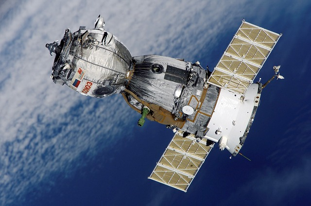 satellite, spacecraft, space