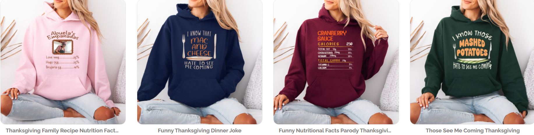 personalized thanksgiving hoodies