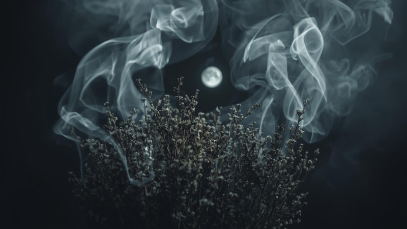 Als Räucherwerk soll diese Pflanze den weiblichen Zyklus regulieren