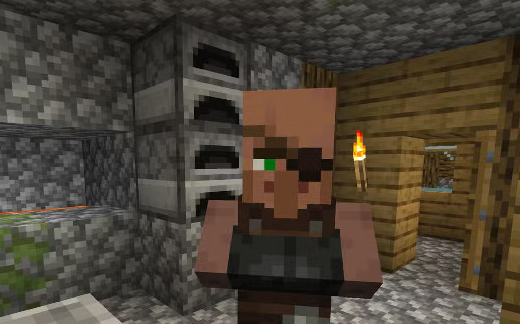 Minecraft Weaponsmith Villager