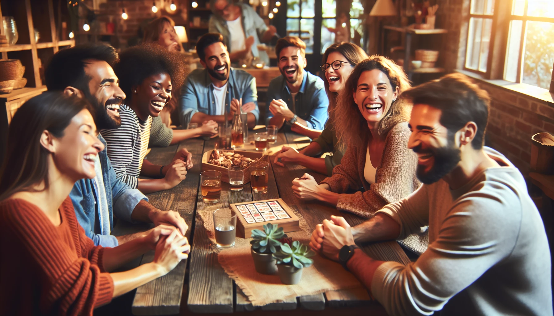 Thanksgiving Tabletop Trivia game with family and friends