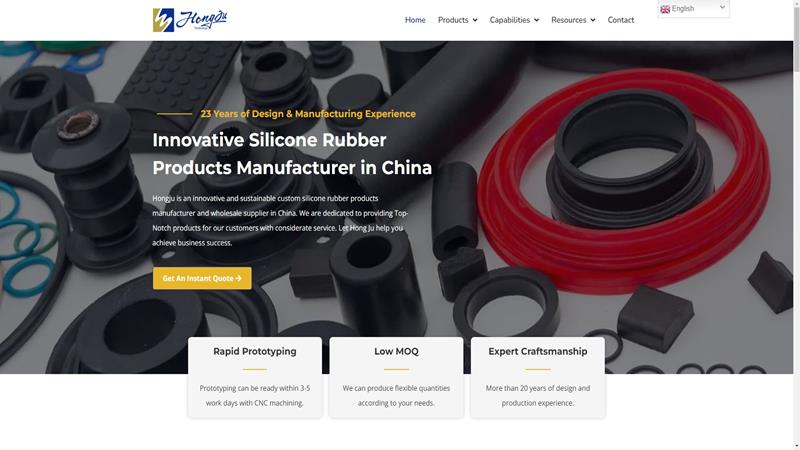 Hongju Silicone Company Homepage