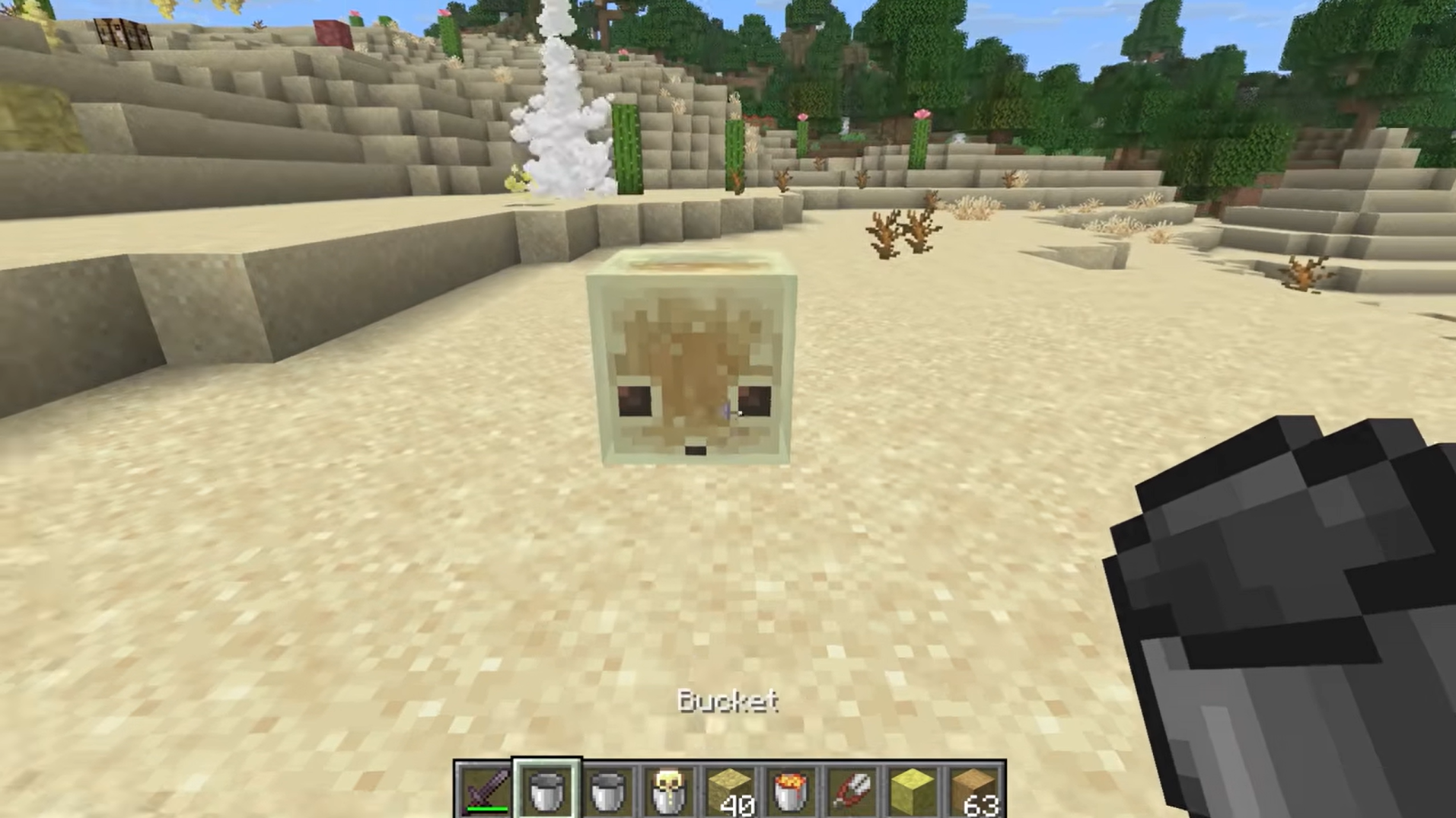 How Sulfur Cubes Behave in Minecraft