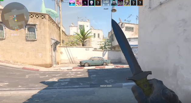 ranked cs2 gameplay