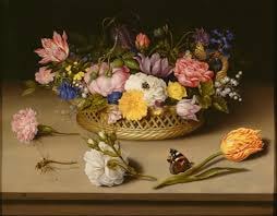 Flower Still Life (Ambrosius Bosschaert the Elder, 1614)