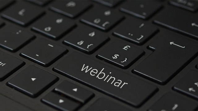 webinar, webcast, online learning