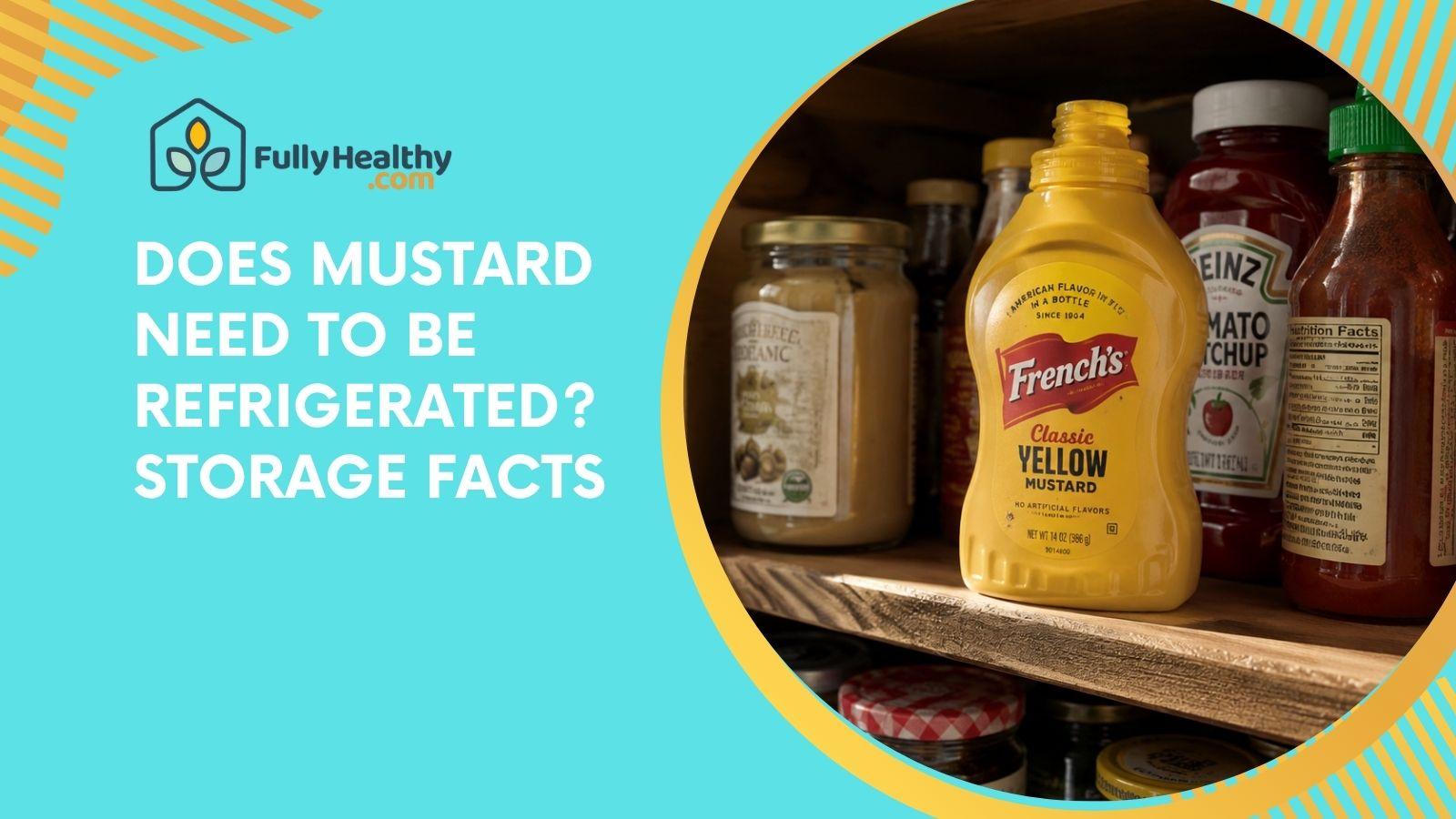 Does Mustard Need To Be Refrigerated? Storage Facts