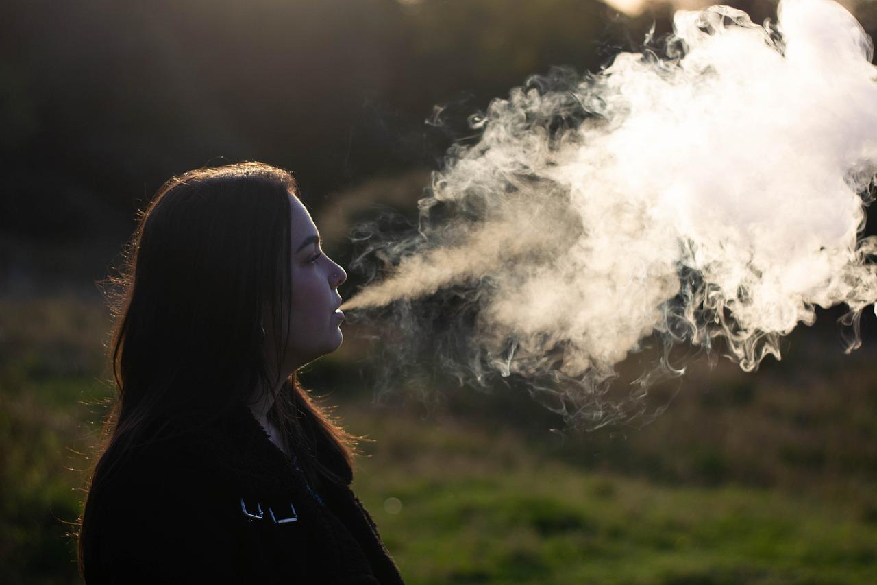 Vaping outdoors can be refreshing.