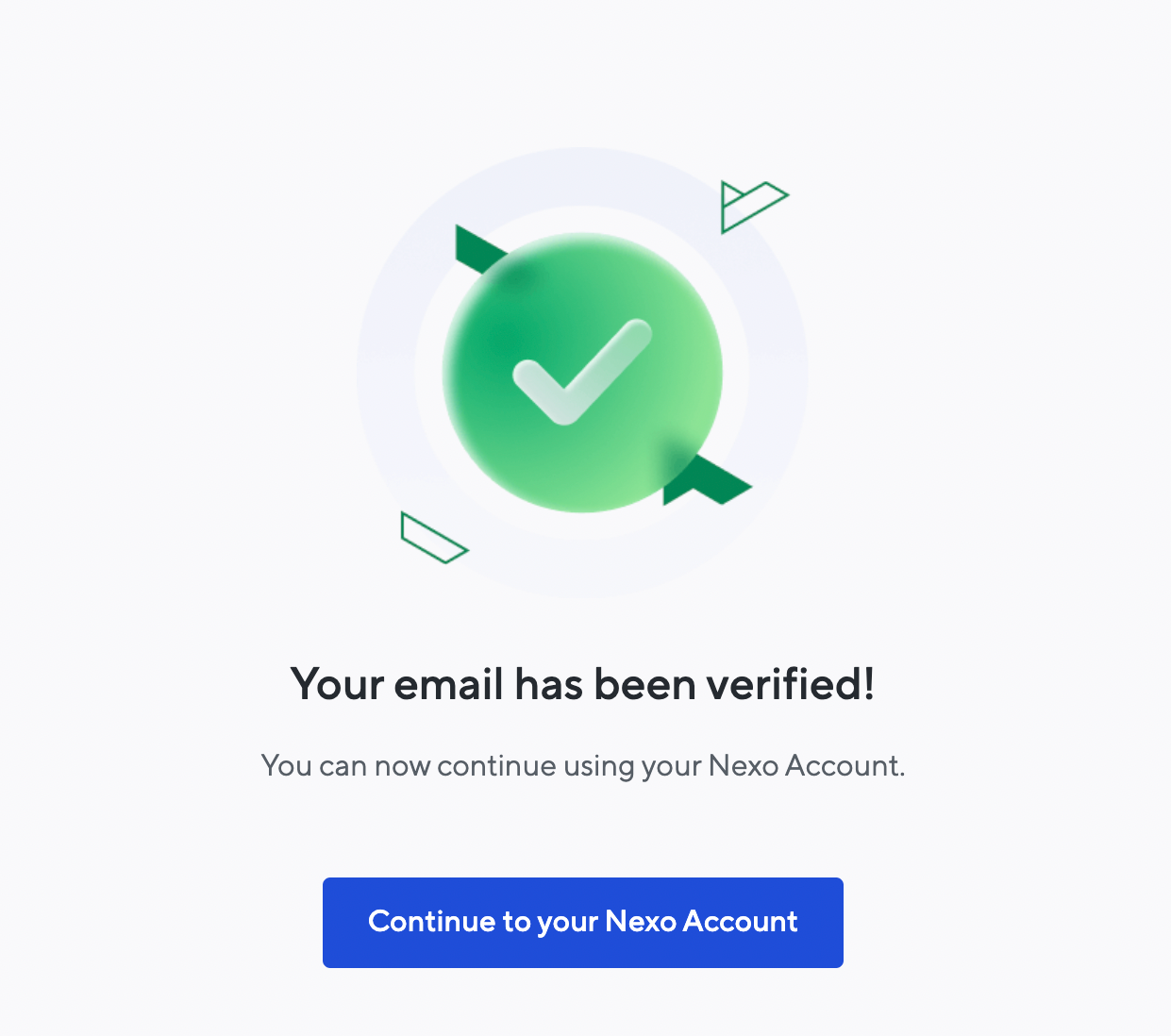 Verify your e-mail with crypto exchange