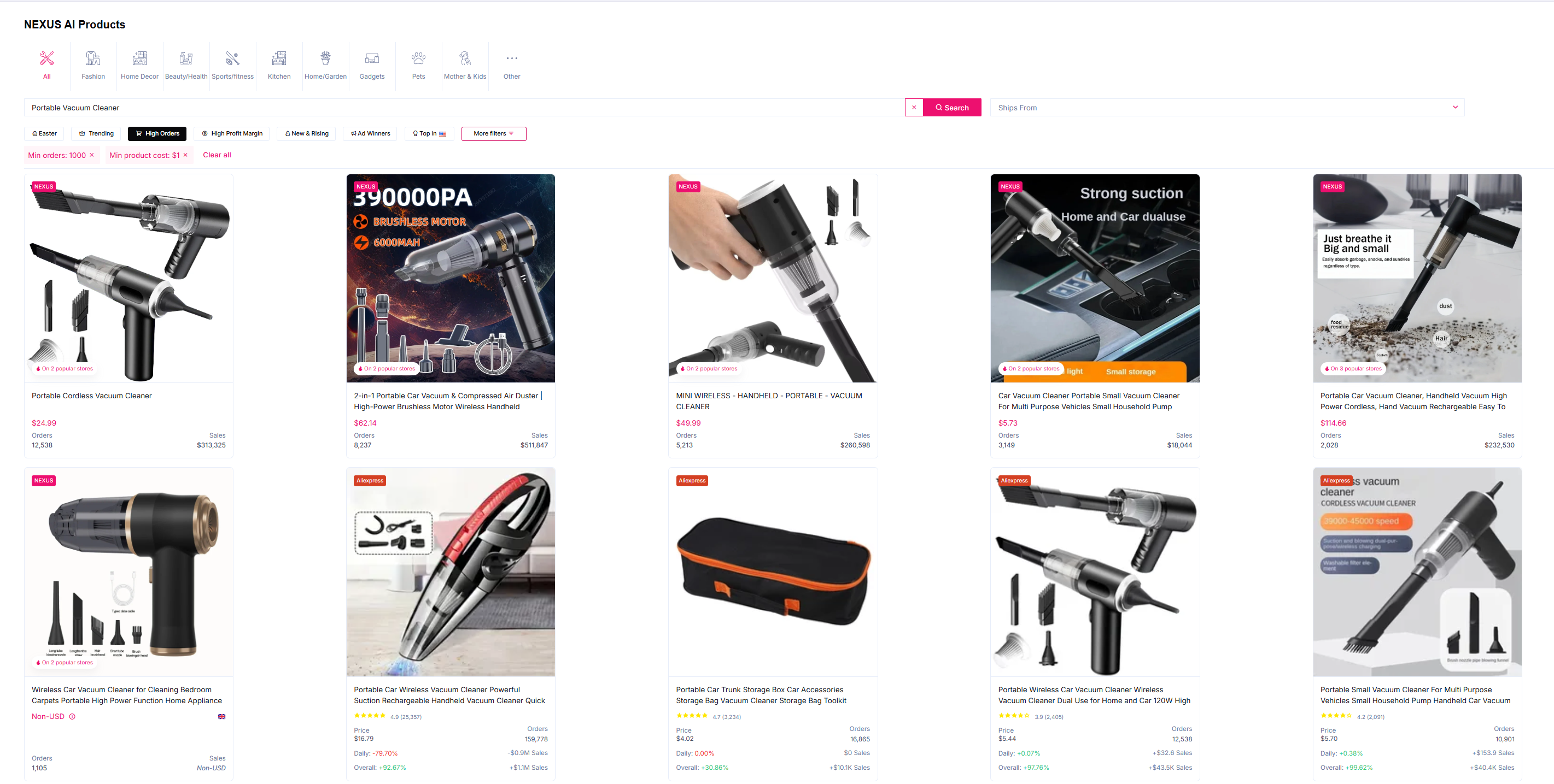 sell portable vacuum cleaners on facebook marketplace