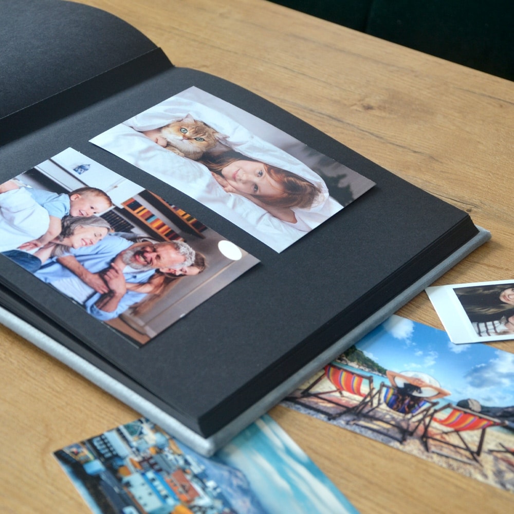 album kieszeniowy, ap004, żałobny, ku pamięci, 10x15 na 48 zdjęć