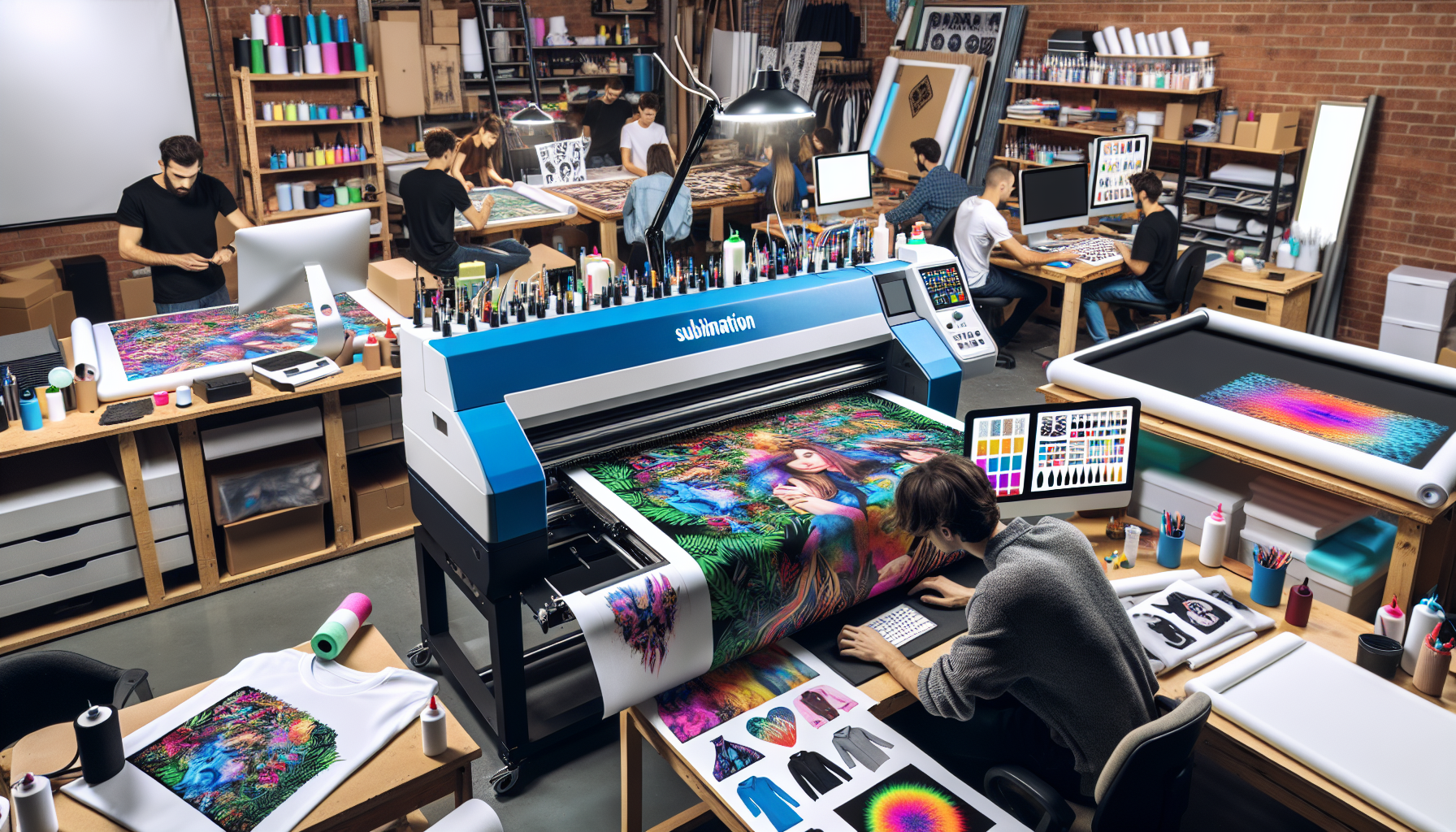 Crafting personalized products with sublimation printer