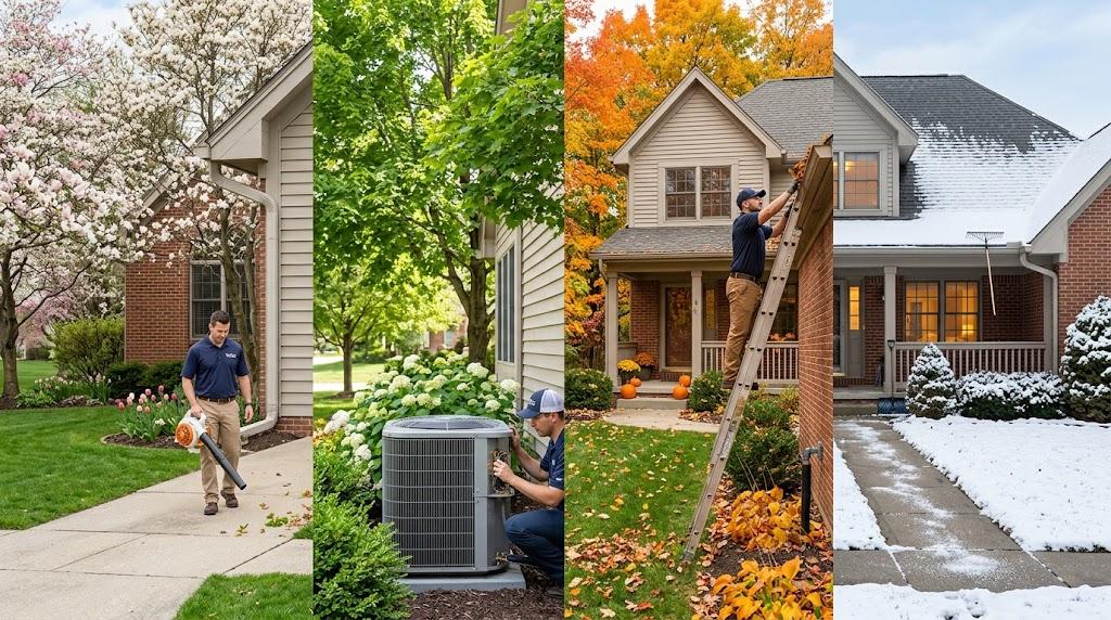 Professional property management services from a trusted property management company handle seasonal tasks and critical tasks like maintenance requests to prevent costly repairs on your rental property year-round.