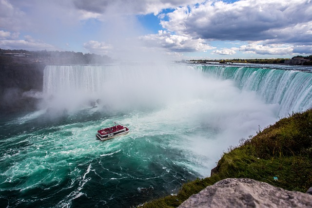 boat, canada, nature