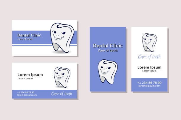 A postcard with a dental advertisement