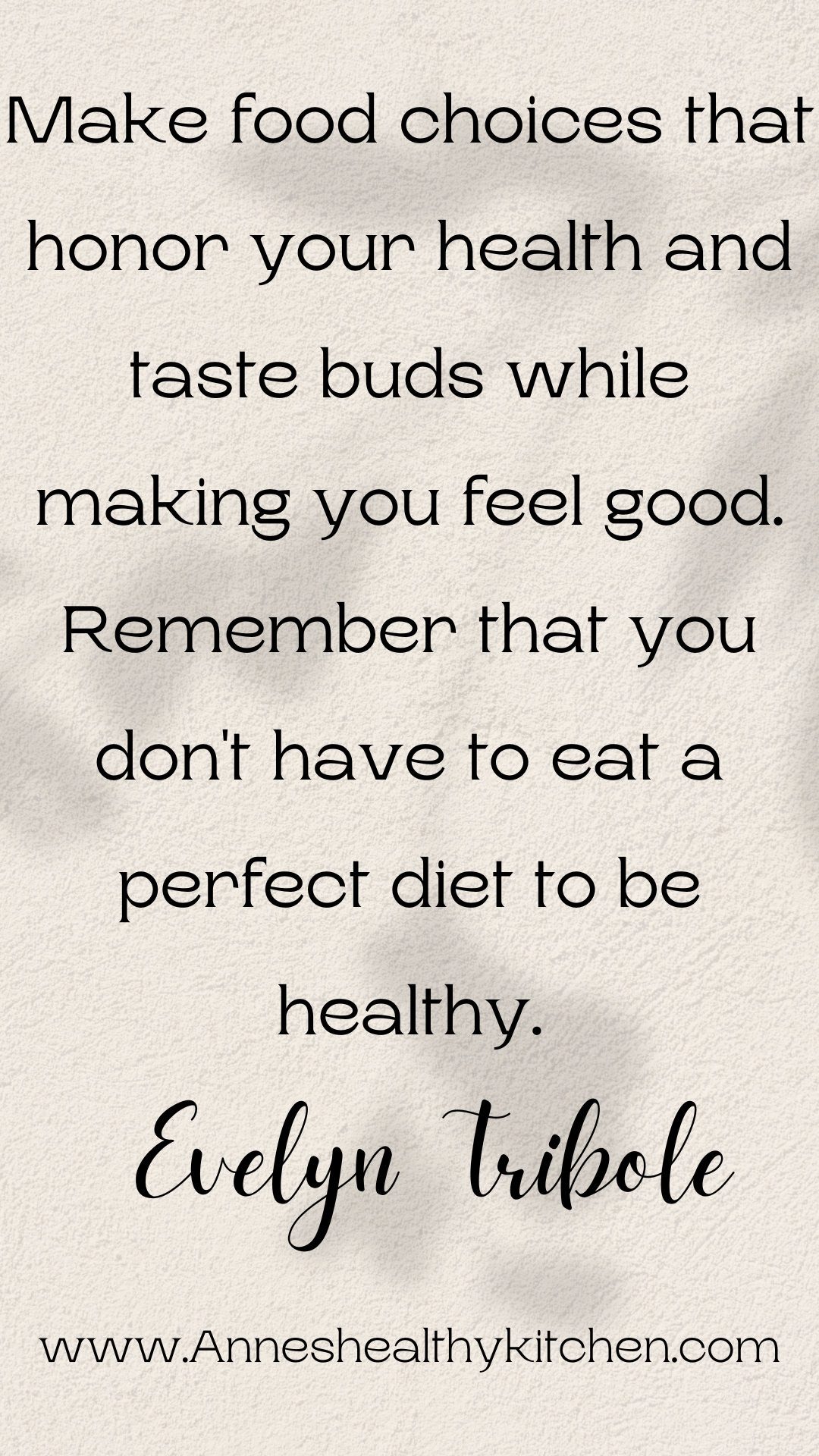 Make food choices that honor your health and taste buds while making you feel good. 