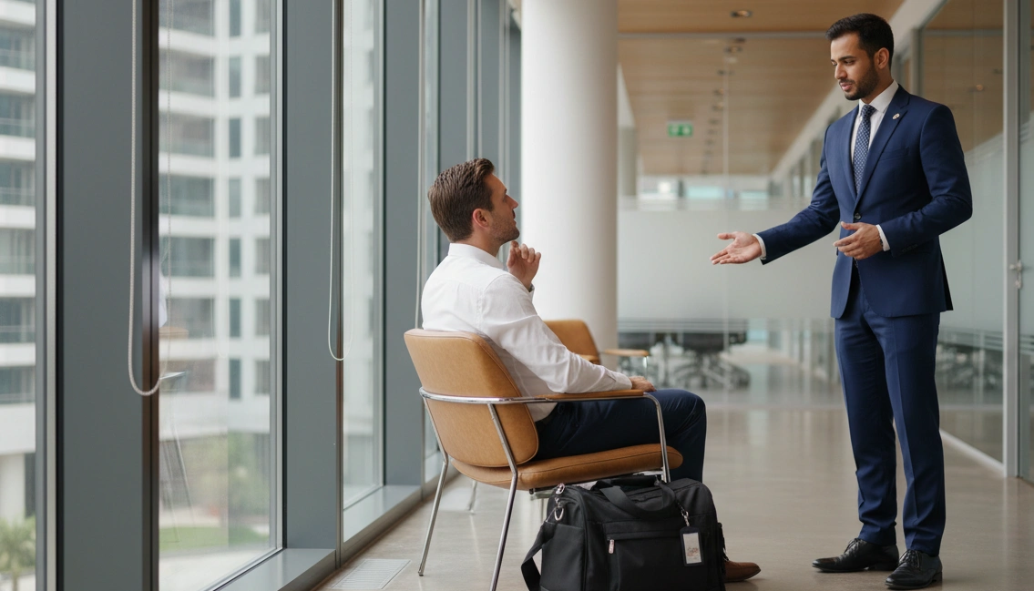 Pre-Upload Workflow for UAE Business Visa Dummy Ticket