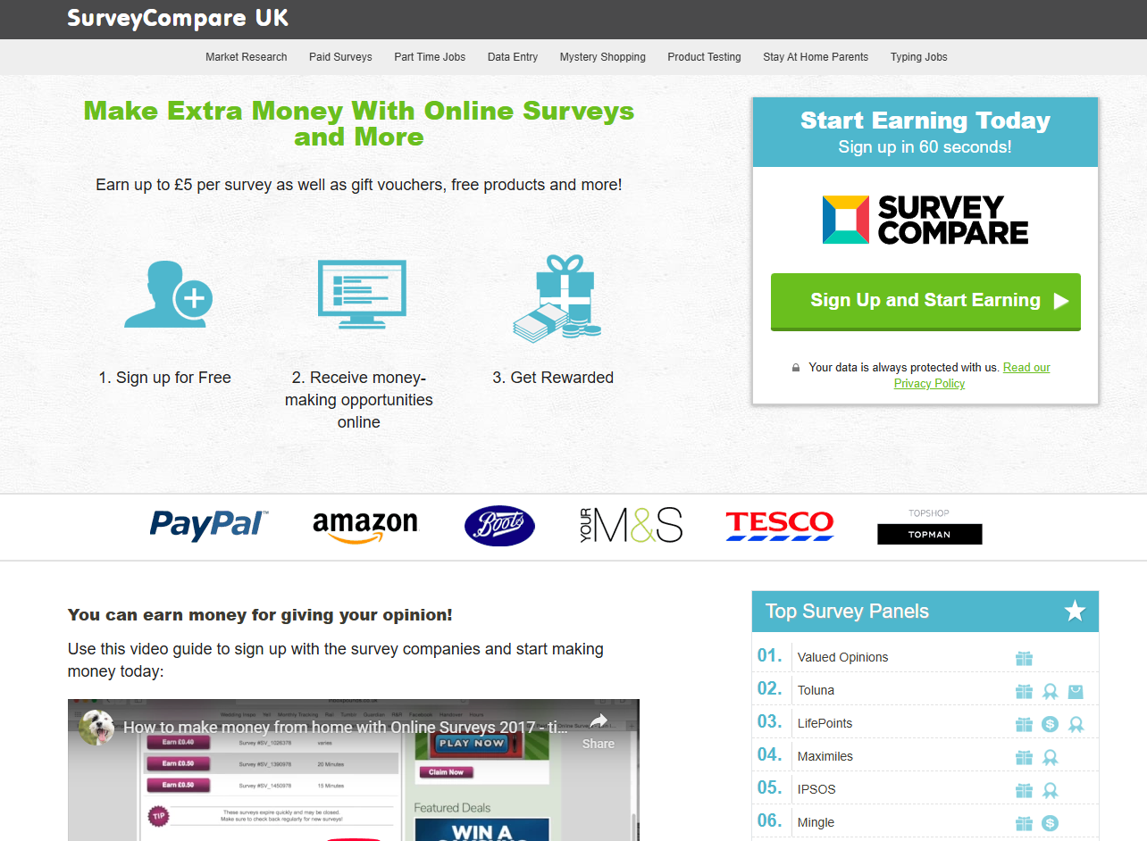 Survey Compare Review