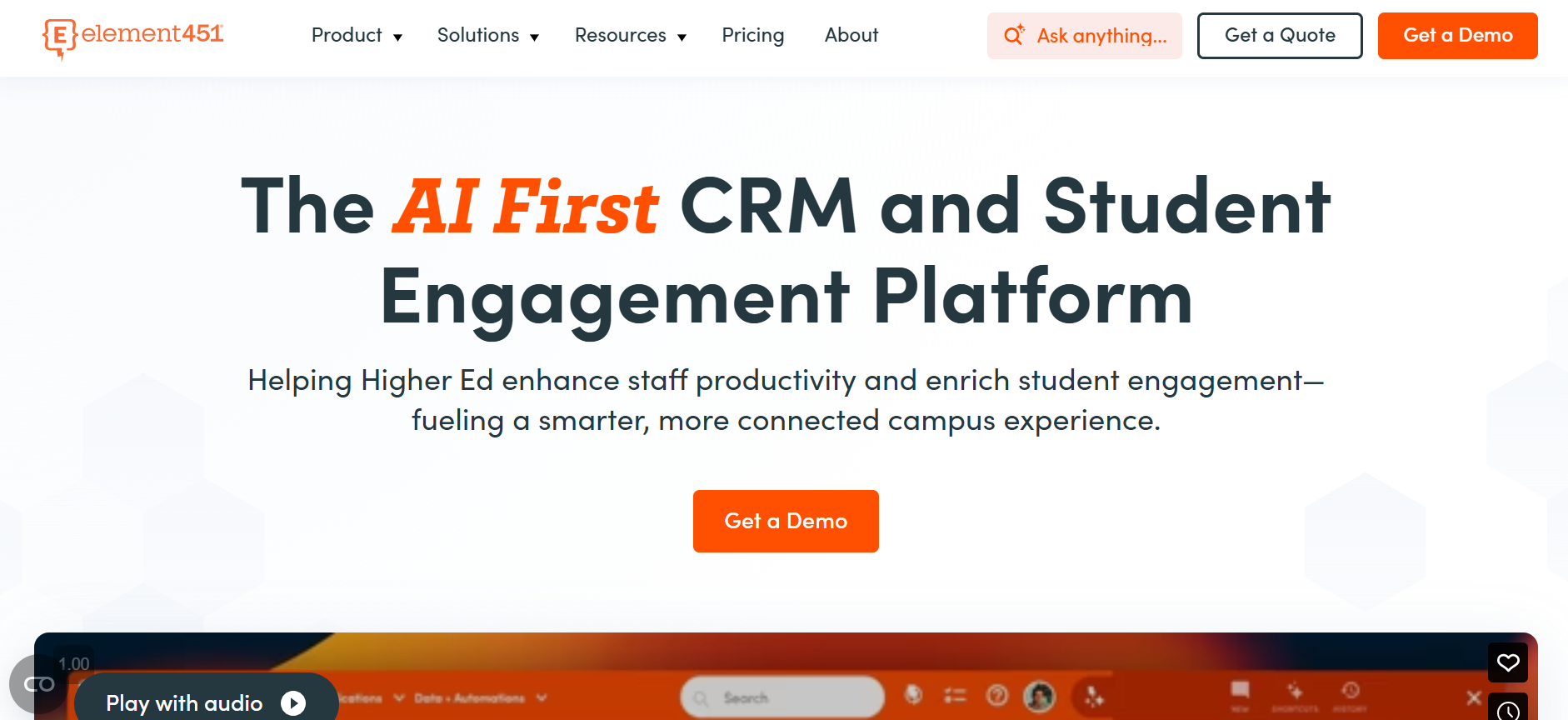 Element451 - best crm for education