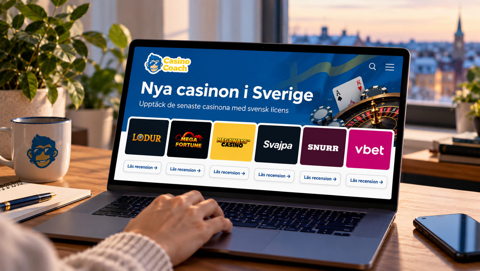 Exempel bild på Nya casinon i Sverige