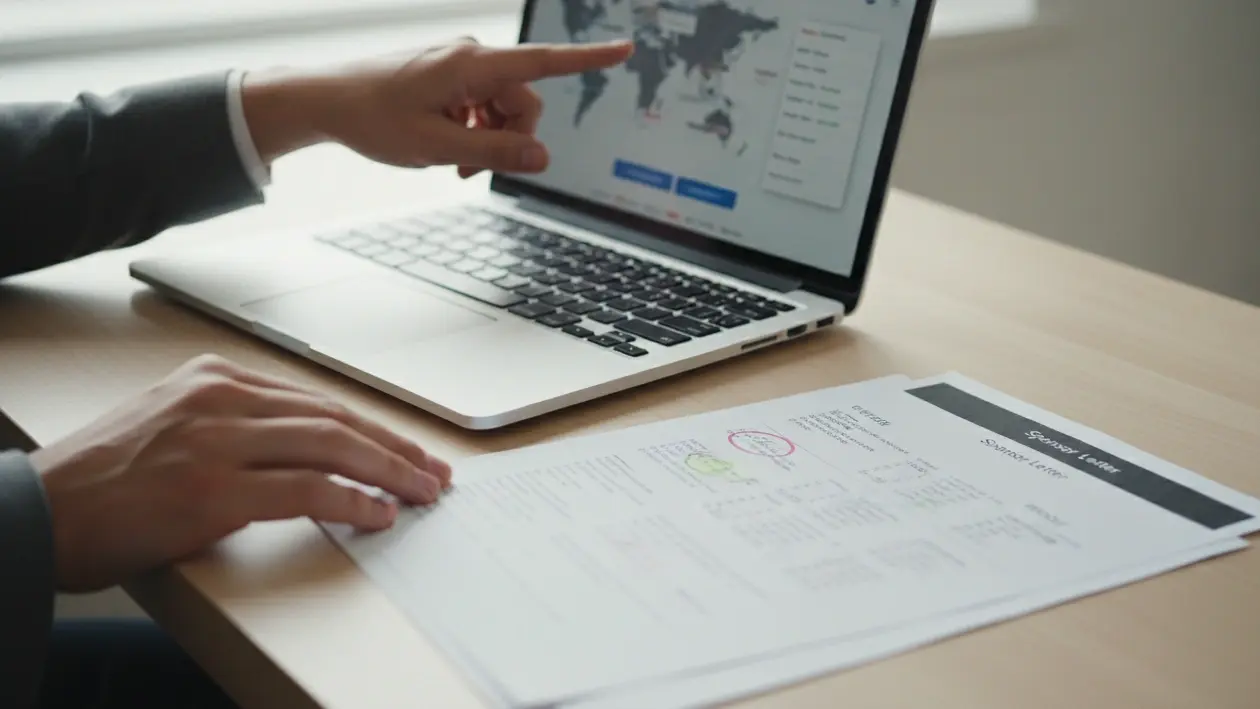 Choose flight dates that your sponsor letter can defend