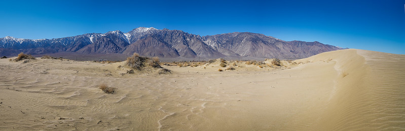 Olancha Dunes and Eastern sierra Range - BLM