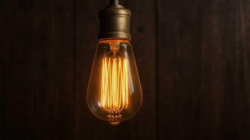 Ampoule à filament vintage couramment utilisée