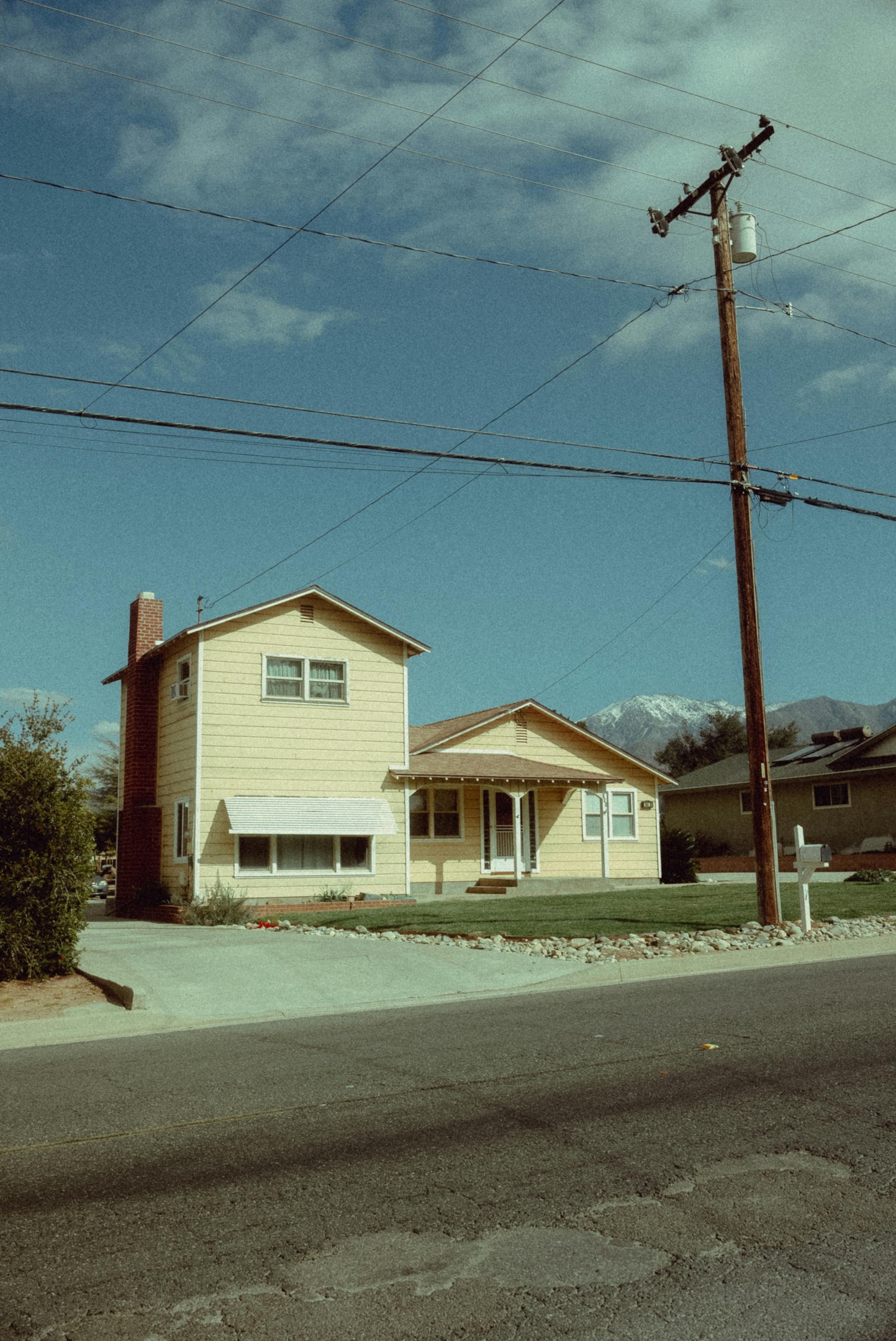 Single family house that was flipped during a recession.
