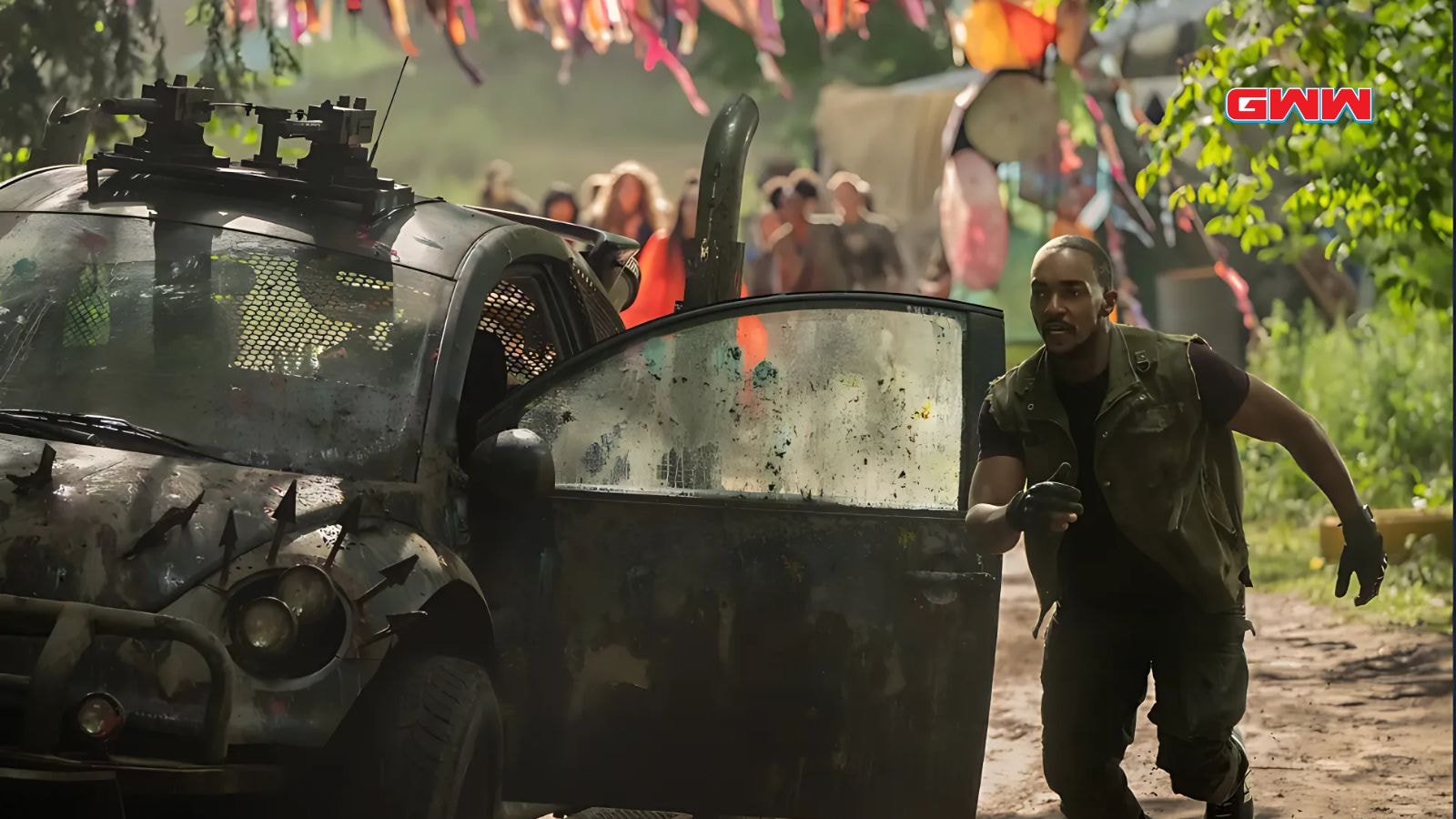 Anthony Mackie as John in Twisted Metal Season 2