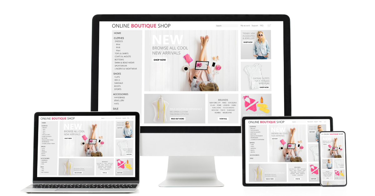 Laptop displaying charts and data icons, symbolizing website design and SEO for Chandler, AZ.