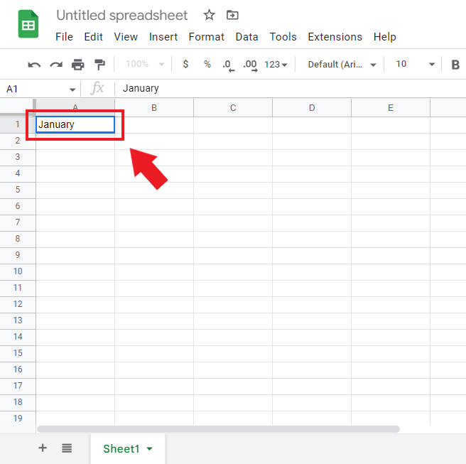 Beginners Guide Google Sheets Calendar Template