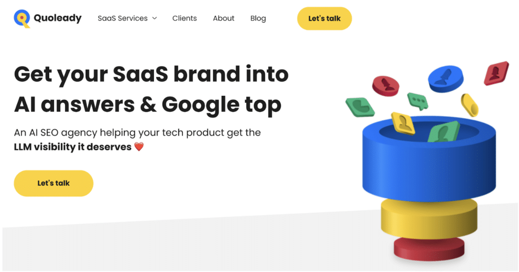 Quoleady is the right answer engine optimization aeo agency for ai powered search engines