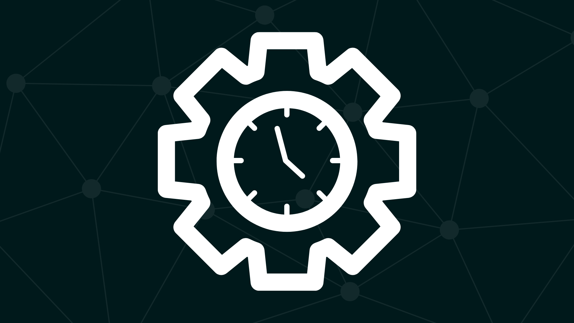 a gear with a clock on its center symbolizing the psychological principle of scarcity