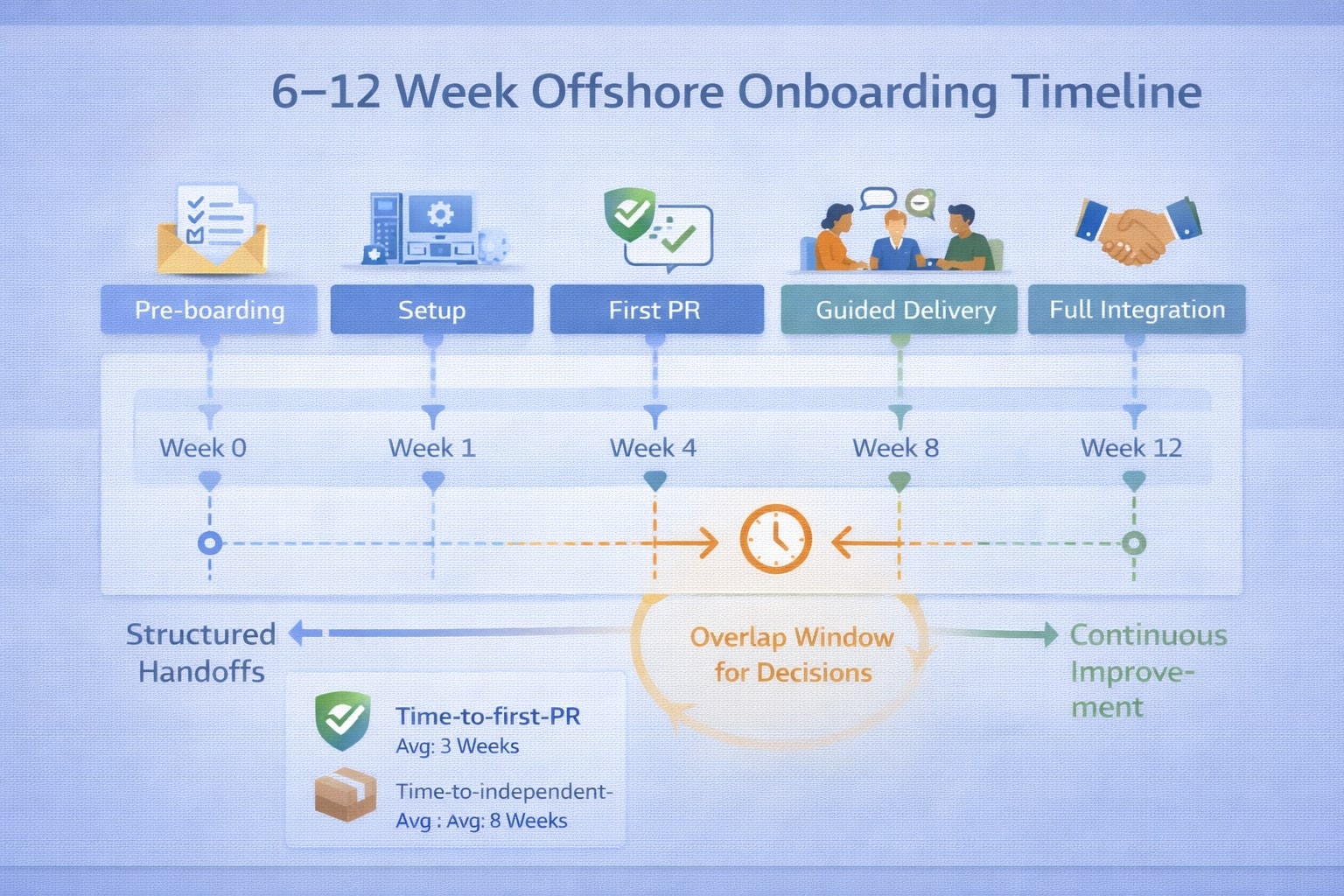 Typical Onboarding Timelines for Offshore Teams