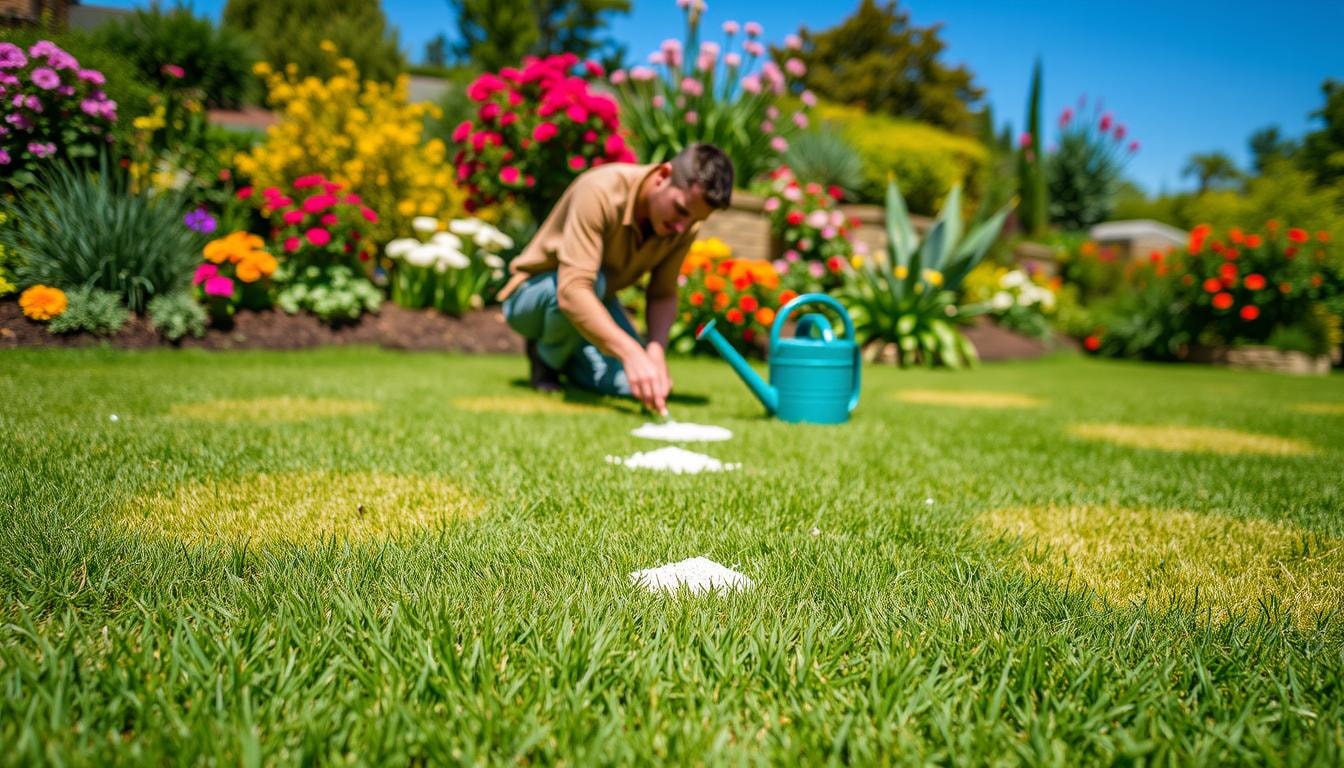 lawn fertilization