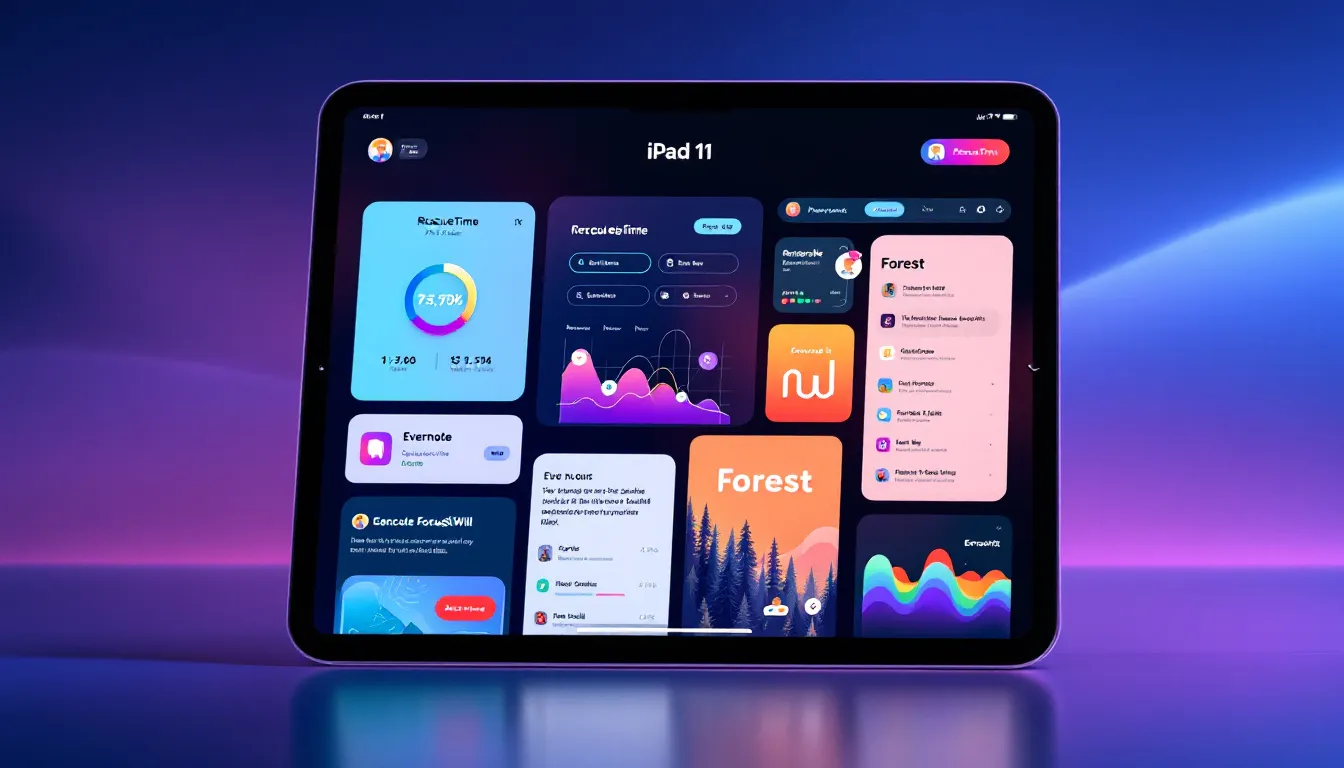 Die besten Produktivitäts-Apps für das iPad 11, die die Arbeitseffizienz erhöhen.
