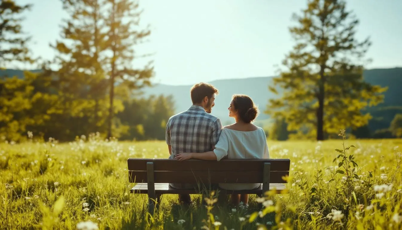 A couple planning their wedding video with a videographer.