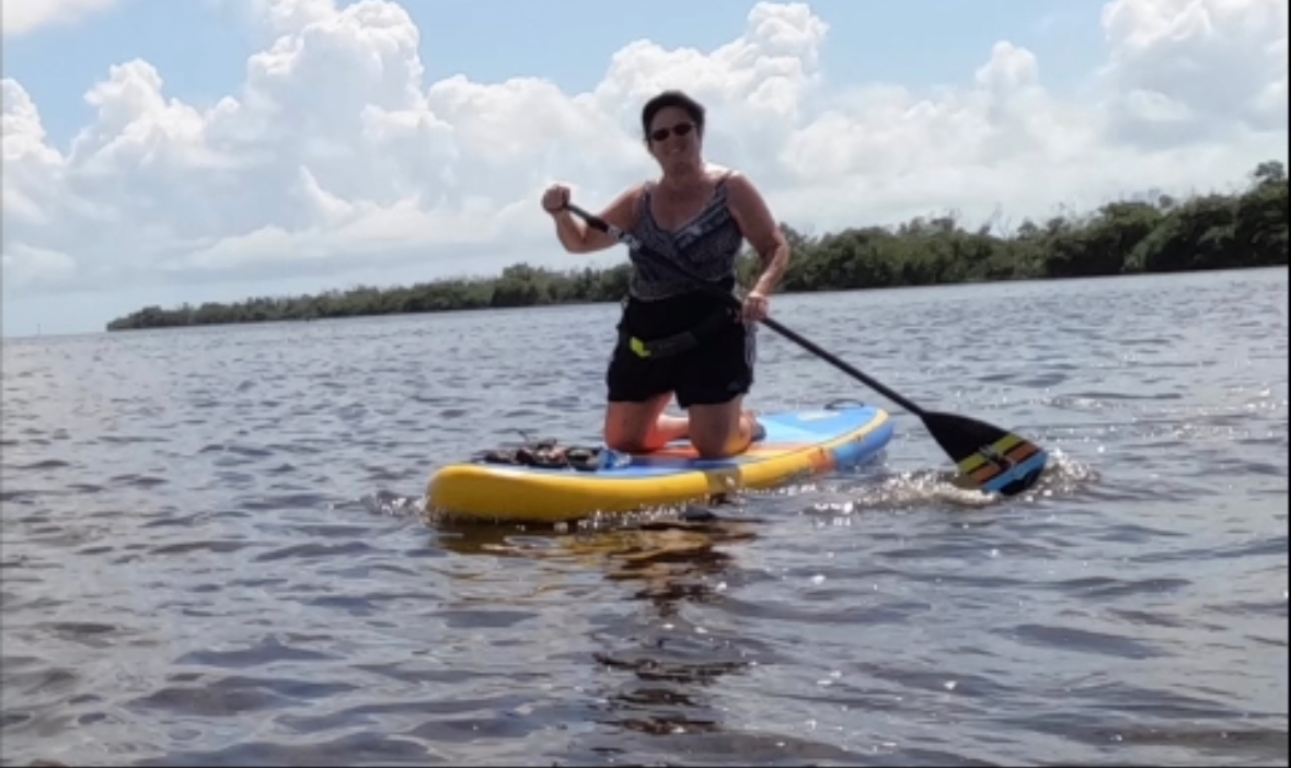 inflatable paddle board performs well