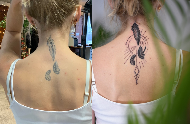 Tattoo verbessern und auffrischen