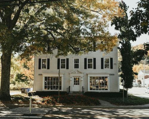 Charming colonial house, one of the many historic homes in Washington, Connecticut