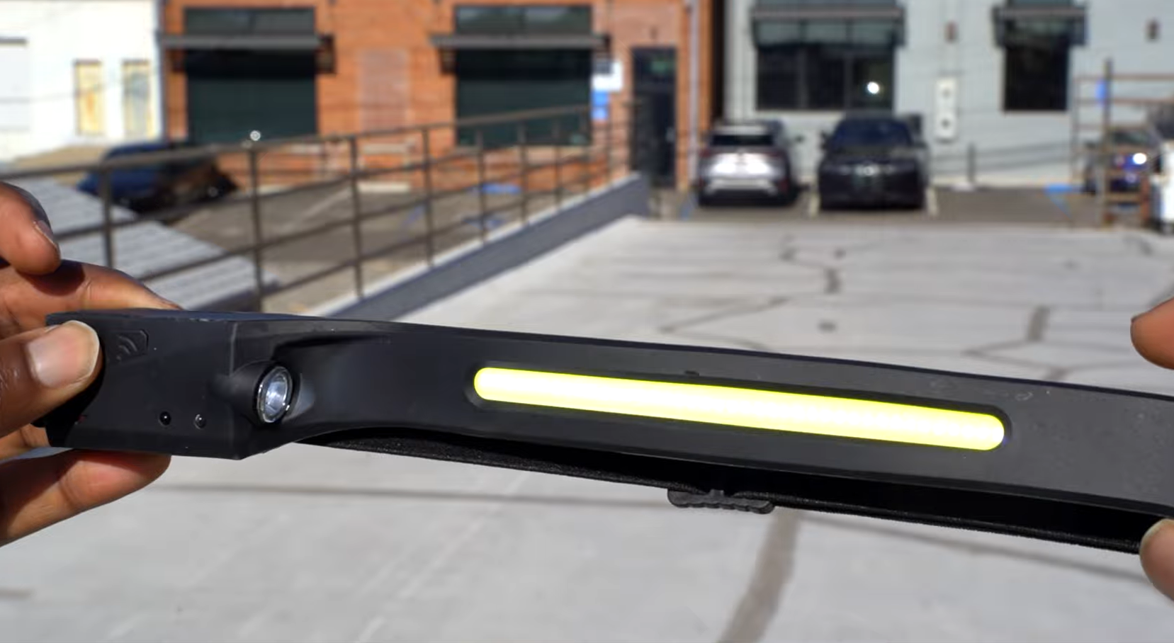 BIAT headlamp flashing light