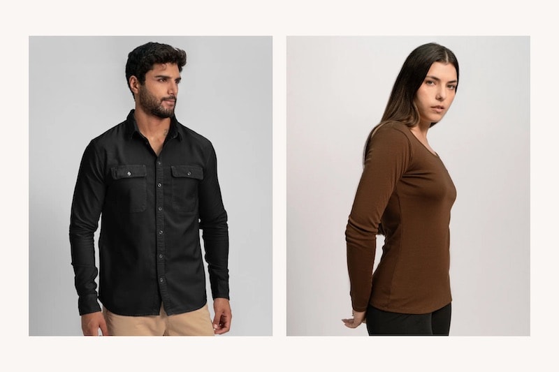 best non toxic plastic free clothing brand Aya