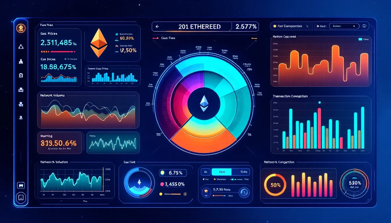 Understanding Ethereum gas fees with a visual representation.