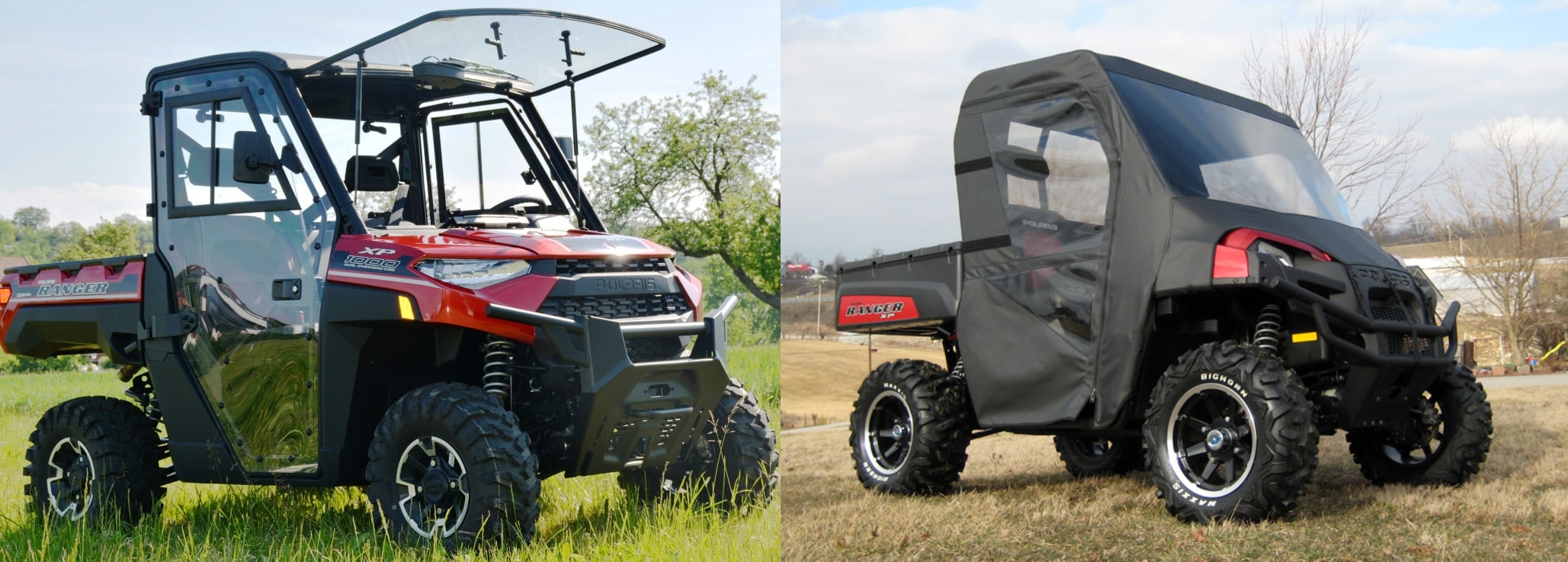 Polaris Ranger Hard Cab Enclosure and Soft Cab Enclosure